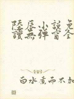 陆辰小说免费阅读无弹窗全文