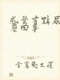 感觉有点尿疼怎么回事