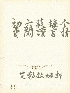 初六苏梅全文免费阅读言情小说