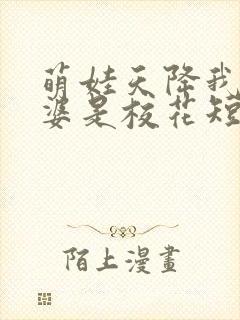 萌娃天降我的老婆是校花短剧在线观看