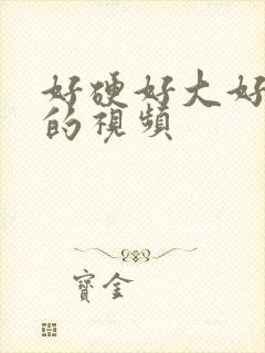 好硬好大好想要的视频