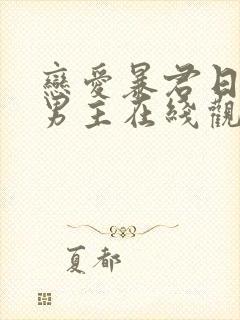 恋爱暴君日剧双男主在线观看免费播放