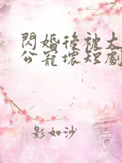 闪婚后被大佬老公宠坏短剧免费全集