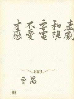 才不要和老板谈恋爱电视剧在线免费观看