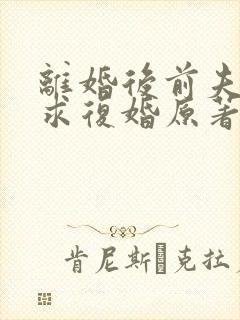 离婚后前夫哭着求复婚原著