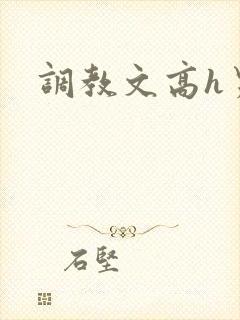 调教文高h男男