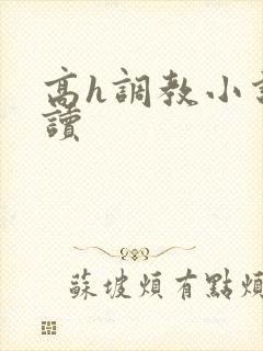 高h调教小说阅读