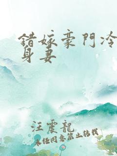 错嫁豪门冷少替身妻