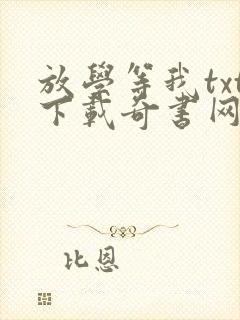 放学等我txt下载奇书网