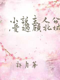 小说主人公听闻,爱过顾北城免费阅读