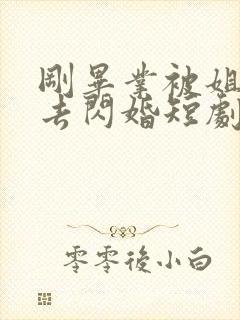 刚毕业被姐姐拉去闪婚短剧