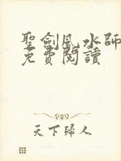 圣剑风水师小说免费阅读