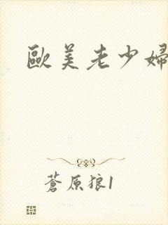 欧美老少妇性