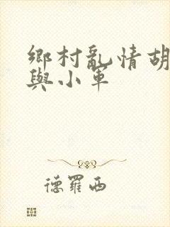 乡村乱情胡秀英与小军