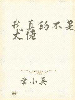 我真的不是修仙大佬