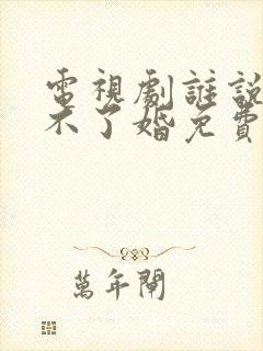 电视剧谁说我结不了婚免费观看