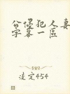 公侵犯人妻中文字幕一区