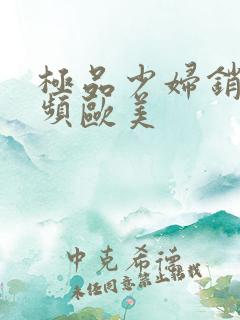 极品少妇销魂视频欧美