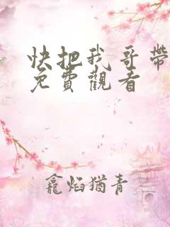 快把我哥带走在免费观看