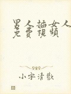 男人插女人下体免费视频