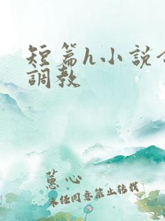 短篇h小说合集调教