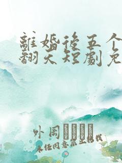 离婚后五个弟宠翻天短剧免费观看