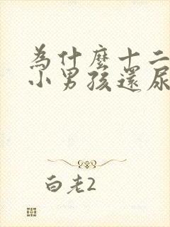 为什么十二岁的小男孩还尿床