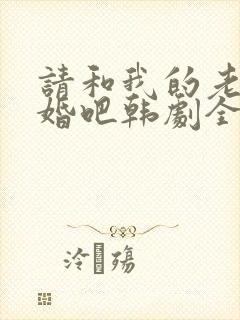 请和我的老公结婚吧韩剧全集