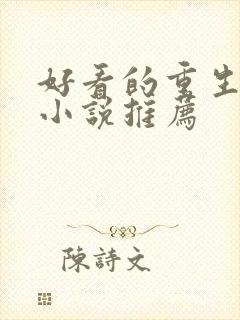 好看的重生完结小说推荐