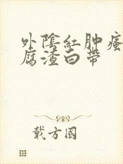 外阴红肿瘙痒豆腐渣白带