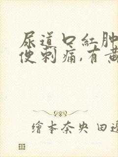 尿道口红肿,小便刺痛,有黄色分泌物