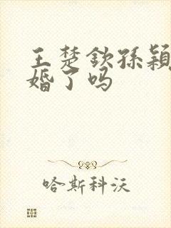 王楚钦孙颖莎结婚了吗