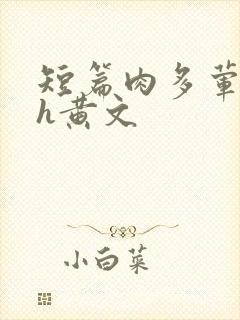 短篇肉多荤文高h黄文