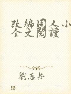 改编同人小说h全文阅读