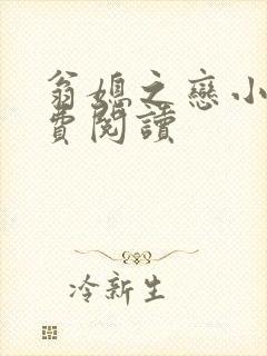 翁媳之恋小说免费阅读