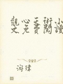 观心天术小说全文免费阅读最新章节