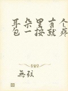 耳朵里有个小鼓包一按就疼