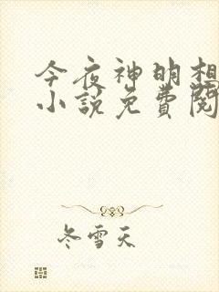 今夜神明想你的小说免费阅读