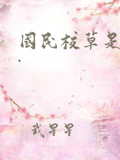 国民校草是女生.