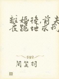 离婚后,前夫雨夜跪地求我复婚结局