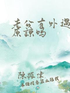 老公有外遇我该原谅吗