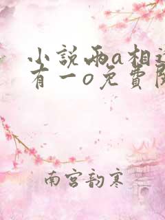 小说两a相逢必有一o免费阅读