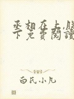 丞相在上,朕在下免费阅读