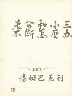 老公和小三长期不断怎么办