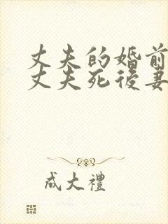 丈夫的婚前财产丈夫死后妻子有权继承吗