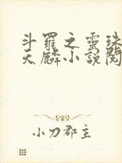 斗罗之灵珠神剑天麟小说阅读版