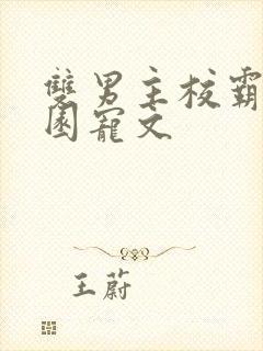 双男主校霸的校园宠文