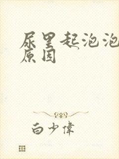 尿里起泡泡什么原因