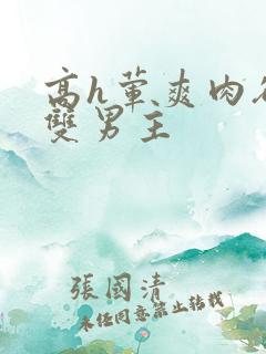 高h荤爽肉欲文双男主