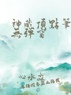 神藏顶点笔趣阁无弹窗